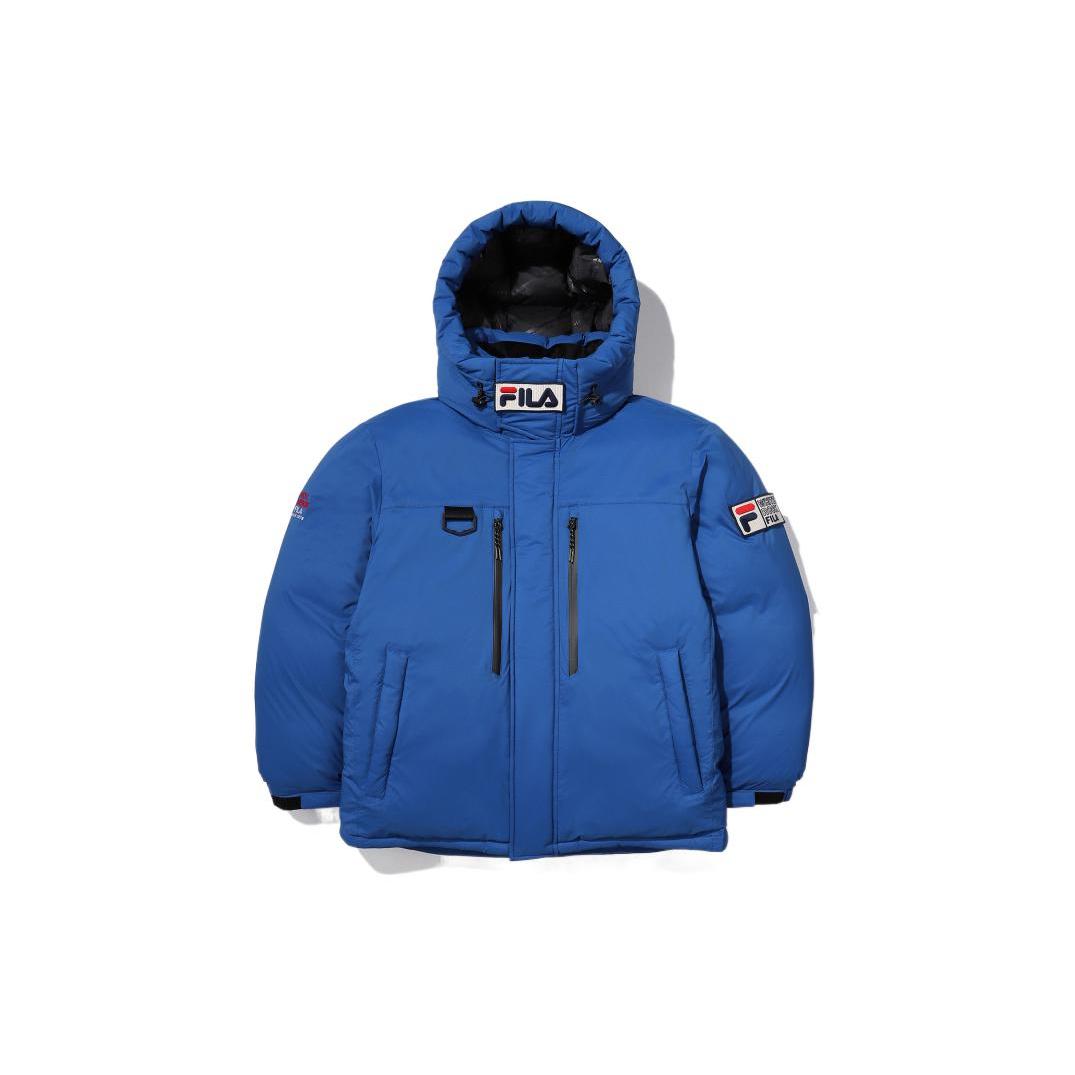 FILA Down Jackets Men s Blue Hooded Thickened Other FS2DJE4122X-DBU 100