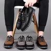 Foreign Trade Casual Men's Shoes Baita Breathable Men's Large Size Business Dress Leather Shoes Overalls Soft Soles Casual Leather Shoes