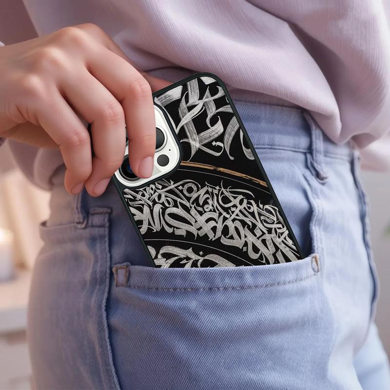 Pokras Lampas Art Graffiti Phone Case For iPhone 17 Air 15 16e 14 13 Pro Max Coque 12 11 Pro Max PLUS cover