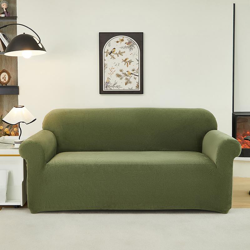 1 PC Elastic Sofa Cover Super-soft Slipcover Stretch Sofa Cover Protector of Sofa Removable Slipcover Easy To Install & Remove