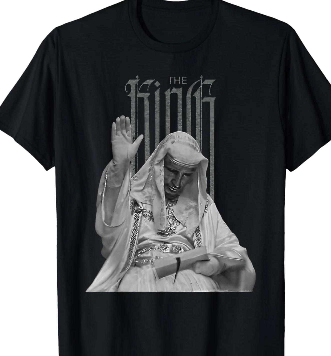 King Baldwin IV Silver Mask T-Shirt The Leper King Jerusalem Warrior Tee 3XL