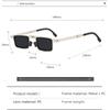 Foldable Portable UV-Protective Reading Glasses Stylish Retro Ultra-Lightweight Metal-Frame Presbyopia Eyewear 0 To +4.0