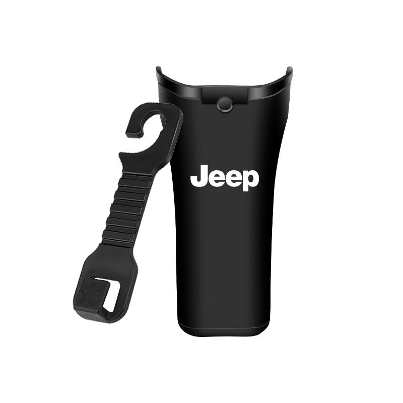 

Car Styling Car Storage Box Umbrella Garbage Organizer Bucket For Jeep Renegade Compass Wrangler JK Patriot Grand Cherokee XJ SRT Trail Hawk