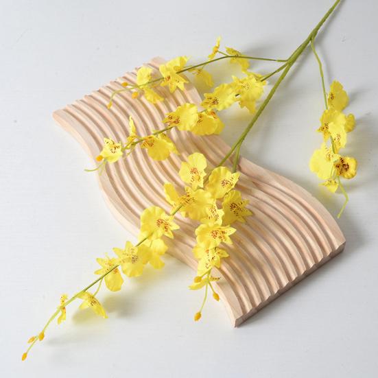 39" Artificial Phalaenopsis Flowers 5 Stems Faux Orchids Plants for Vase Bridal Shower Home Party Wedding Decoration