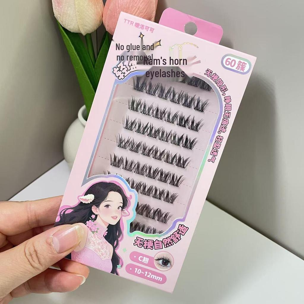 TTR Lash Rococo Glue-Free Natural False Eyelashes for Beginners