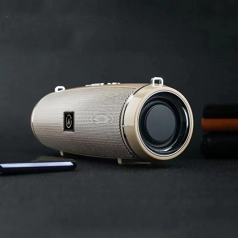 

Portable Wireless Speaker Bluetooth 200W High Power Outdoor Audio 3D Stereo Surround TWS FM Voice RHDE Promotion золотий