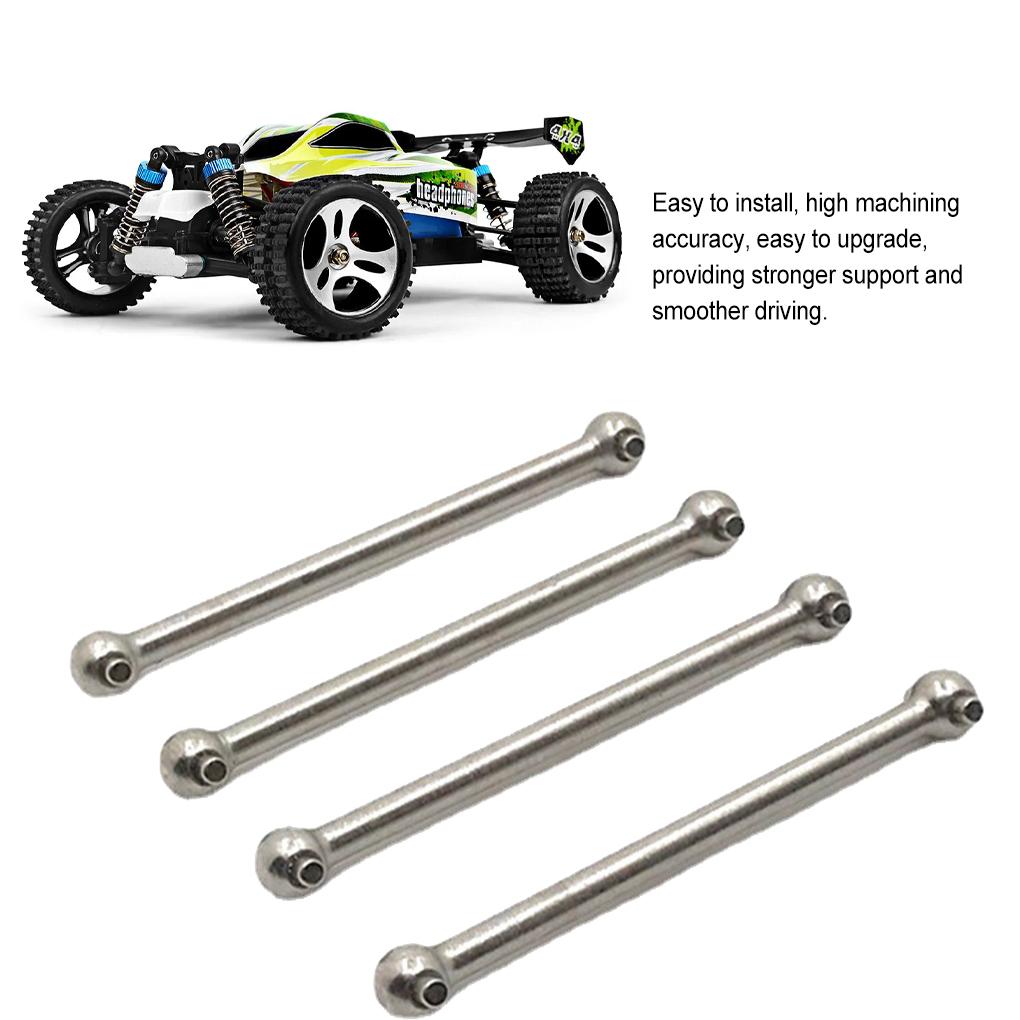 4x Metal RC Car Dog Bone Drive Shafts Repair Part For 1/18 A949 Driveshaft Repair Part