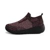 Fashion Women Flat Slip on Black Red Shoes Woman Lightweight Sneakers Casual Mesh Running Sports Men Big Size 43 Walking Anti Slip Slip