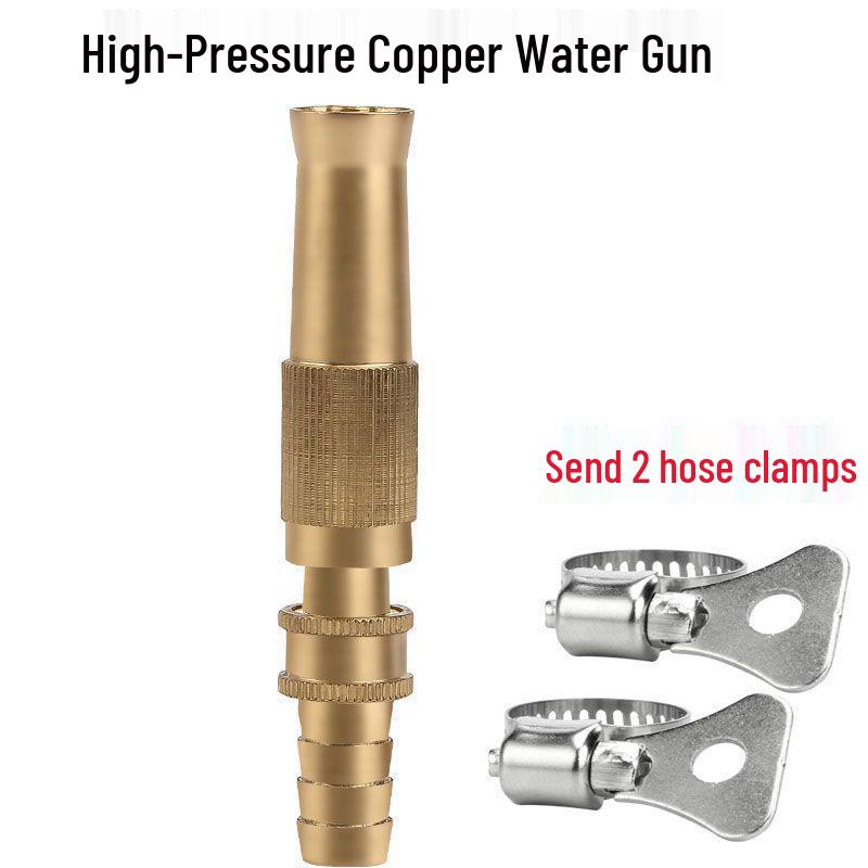 High-Pressure All-Copper Car Wash Spray Gun Set with Hose and Nozzle