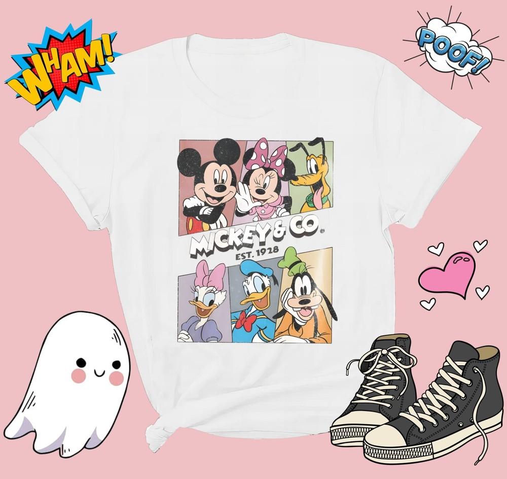Mickey Co Est 1928 Tshirt T shirt Men Women Unisex Tshirt G730 Unisex T-Shirt XXL