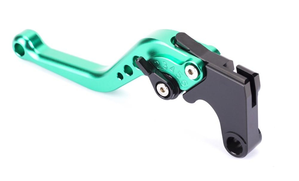 AL-mart Motorcycle Short Style Brake Levers Clutch Levers Levers Set 6 Levels Adjustable For