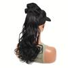 Synthetic Wig Braid Women's Claw Clip Headband Curly Ponytail Simulation Hair Low Tie Natural Fake Ponytail For Women