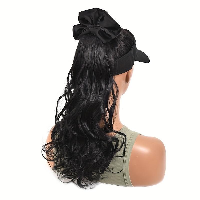 Synthetic Wig Braid Women's Claw Clip Headband Curly Ponytail Simulation Hair Low Tie Natural Fake Ponytail For Women