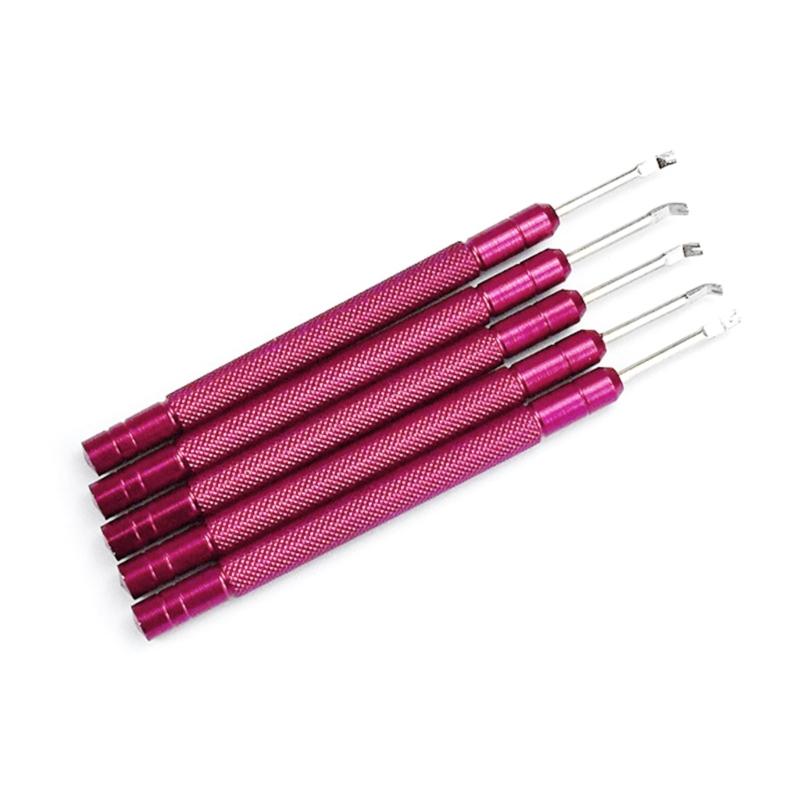 2Pack Metal Watch Hands Removers Tool Levers with Flat Bladee for Professional and Amateur Watchmakers