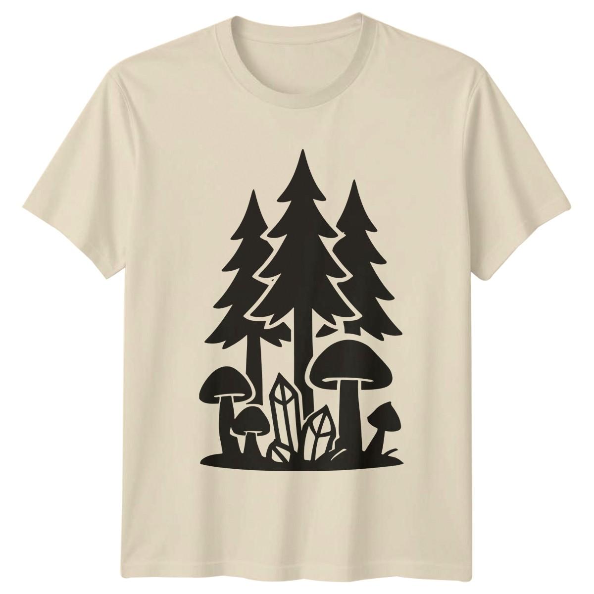 Forest Spirit Nature Woodland Scene T-Shirt Outdoors Birthday Gift XXXXL