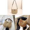 Trendy Medium-sized Straw Woven Bag For Everyday Stylish Outfits Urban Minimalist Style