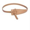 Retro Simple Waistband Wide Fashion Women Faux Leather Waist Belt Dress Decor