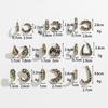 Vintage Leopard Gold Plated Earring Hoops for Women Exaggerated Chunky Geometric Circle Huggies Earrings Statement Jewelry Gifts