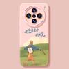 Summer Mobile Phone Case for Vivox300pro Free Girl X200/100ultra Silicone S20 Lanyard Case