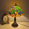 Yangfeng Tiffany Tischlampe für Schlafzimmer, Bar oder Restaurant - Kreatives handgefertigtes Weihnachtsgeschenk
