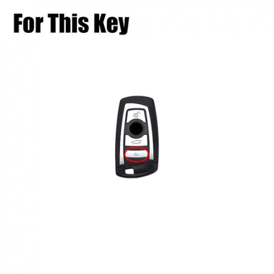 Genuine Leather Car Key Case Cover For BMW X3 X4 X5 X6 1 2 3 4 5 M2 M3 M4 M5 M6