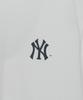 Emelbi Vintage Sportive Cursive Graphic Short Sleeve T-Shirt Ny (White)