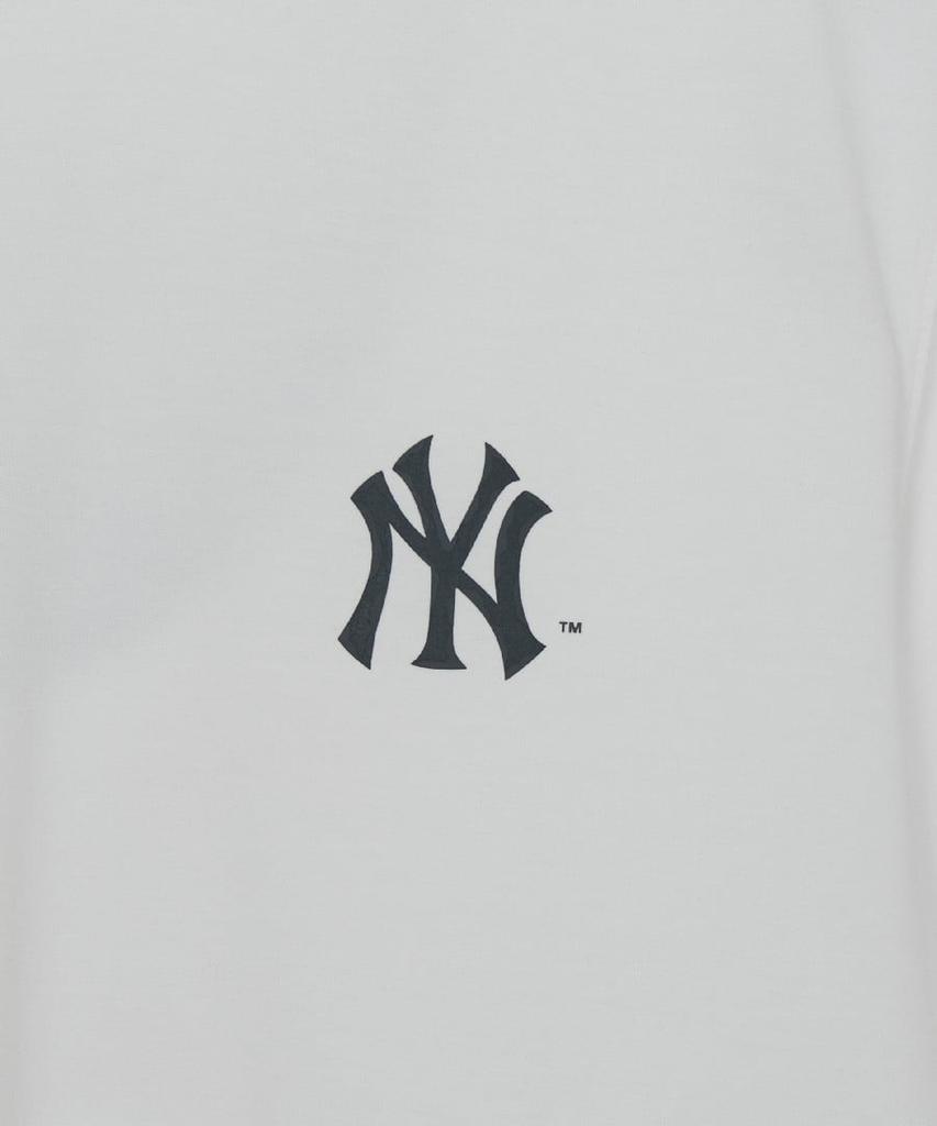 Emelbi Vintage Sportive Cursive Graphic Short Sleeve T-Shirt Ny (White)