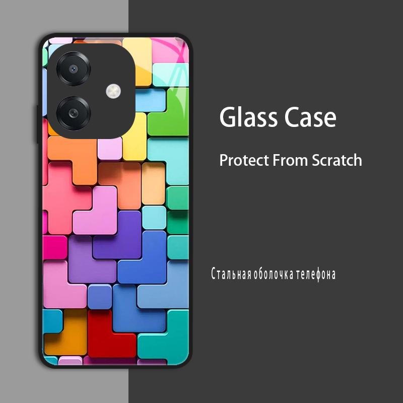 Pro OPPO A60 5G Pouzdro Kryt Tvrzené Sklo Pouzdro Pevné Coque Nárazník Pro Oppo A3 Pro A3X A40 A80 4G 5G Reno 13 Pro Ochranné Pouzdro