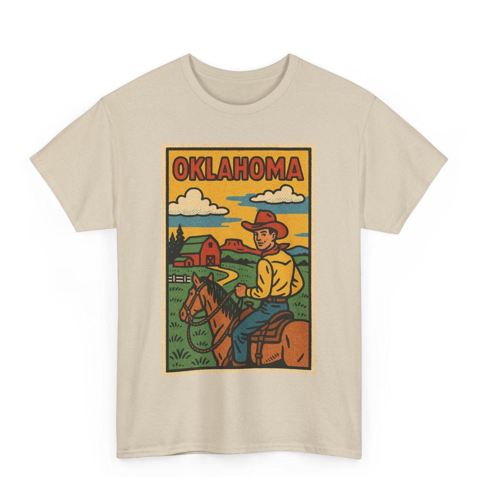 Oklahoma REtro Comic T Shirt Unisex 3XL