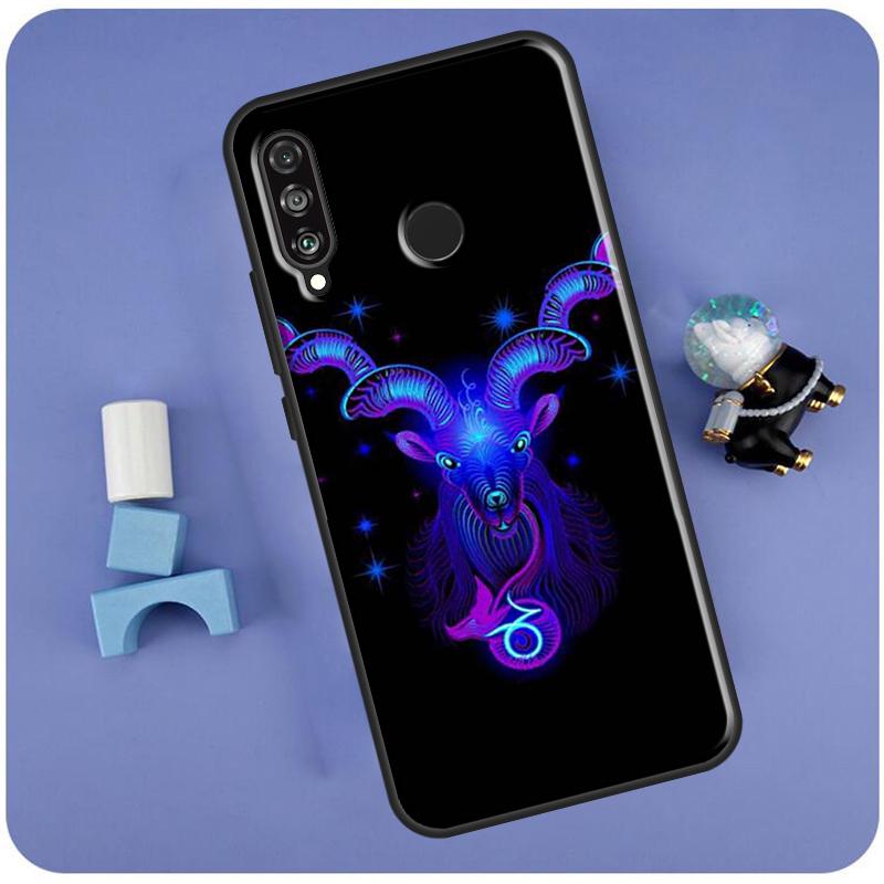 Twelve Constellations For Huawei Nova Y70 Y91 Y90 Y60 Y61 Y72 Y73 3i 7i 8i 11i 12i 9 10 SE P20 P30 P40 Lite Case