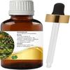 Levenmooi Petitgrain Sur Fleurs (Citrus aurantium var. amara) Pure & Natural etherische olie van therapeutische kwaliteit in een glazen pot.