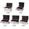 Aluminum Trolley Toolbox Shockproof Hardware Equipment Suitcase Instrument Protection Lockable Luggage Compartment