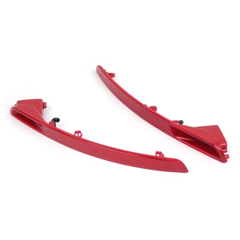 Car Rear Bumper Reflector Left/Right Bumper Trim 5C5945701B Reflector Light Cover for 5C 2012-2015