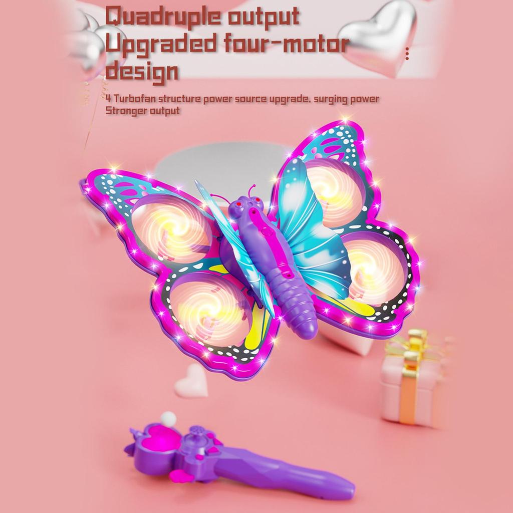 Mini-Drohne, 2,4 GHz, ferngesteuerte Spielzeugdrohne mit automatischem Schweben, LED-Licht, Headless-Modus, ferngesteuerter Quadrocopter für Jungen und Mädchen