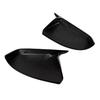 For Mercedes Benz W245 W169 2008-2012 Car Rearview Side Mirror Cover Wing Cap Exterior Door Shell Trim ABS Accessories