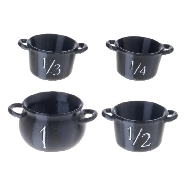 Mystical Halloween Cauldron Measuring Cups Witches Themed Baking Essential For Potion Recipes Party Supplies And Festival Crafts