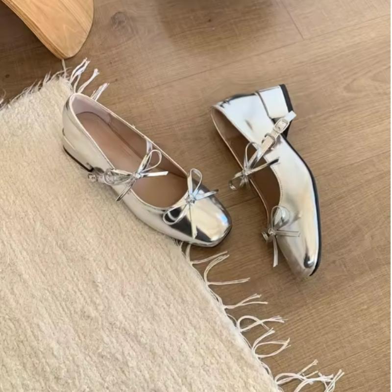 Fashion High Quality Women's High Heels Comfortable Womens Mary Jane Shoes Shallow Mouth Loafers Fashion Slip on Women Shoes Talon Femme