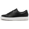Código C Capa Superior de Encaje Cuero de Vaca Moda Versátil Zapatillas Casuales de Caña Baja Zapatillas Unisex Negro 263201257