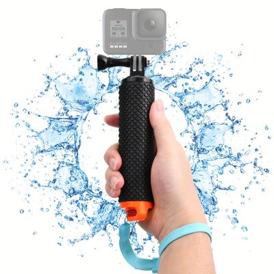 Action Camera Water Floating Hand Grip For Gopro Hero 12 11 10 9 8 7 6 Xiaomi Yi SJ4000 DJI Osmo Float Handle Mount Accessories