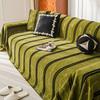 Chenier Leather Sofa Cushion Autumn and Winter New Fixed Non-slip Straight Row Cover Light Luxury High-end Cover Cloth Towel