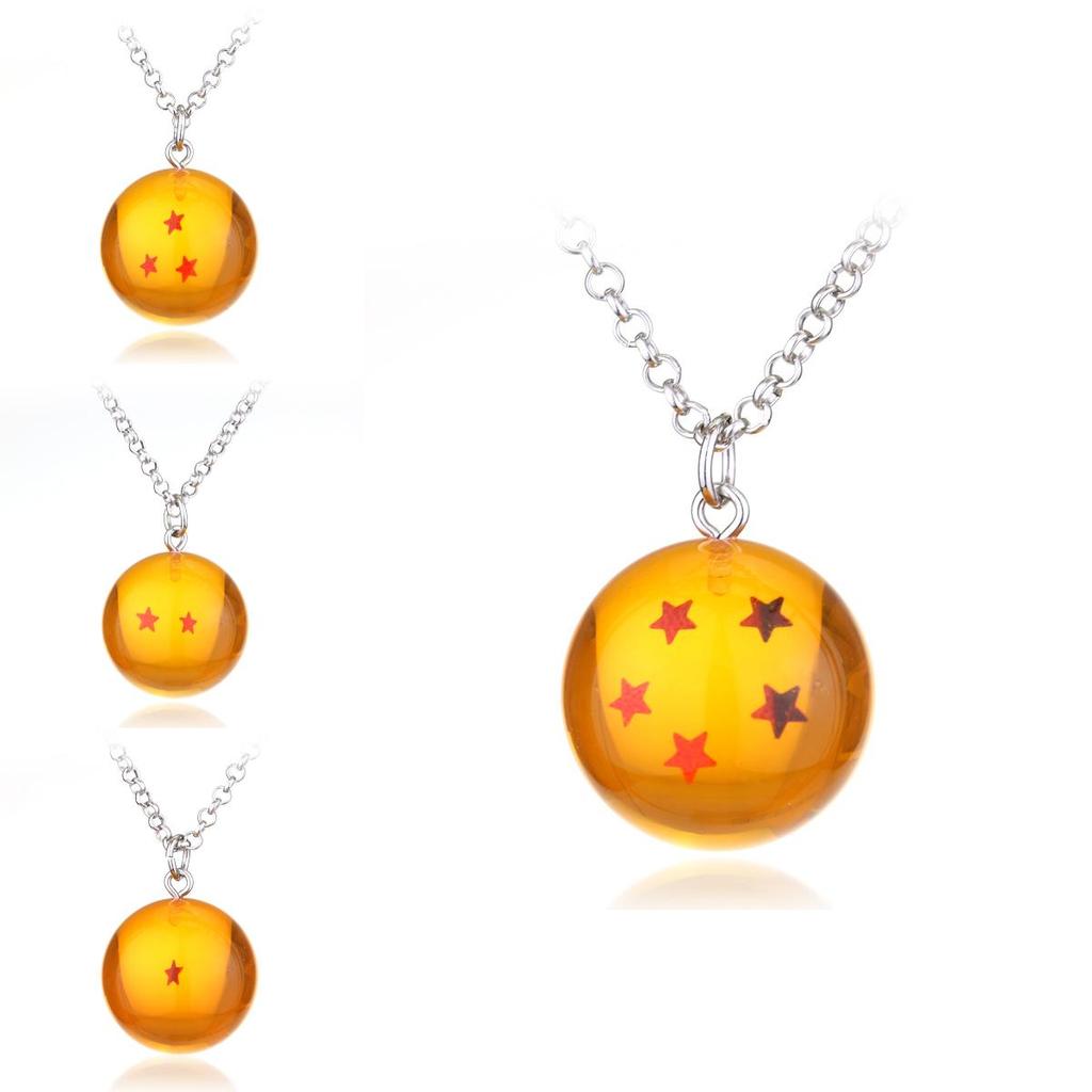 Dragon Ball Jewelry With Alloy And Resin Material For Cosplay And Giftgiving