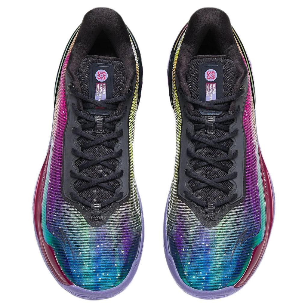 Anta Shunxi 3 Aurora A Shock Pro Ltr Confortabil Fashion Absorbție șoc Durabil Top Jos Placă Carbon Pantofi Baschet Bărbați sneaker 912531110Q-4