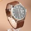 1pc-Fashion Men's Watches, Business Quartz Watches, Luxury Leather Men's Leisure Clocks, Gifts Men's Sports Watches