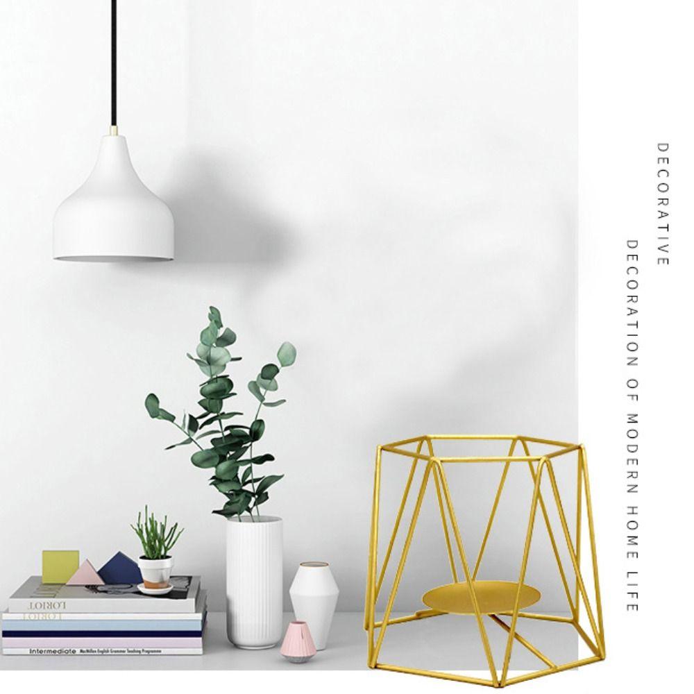 Creative Craft Candelabra Wrought Iron Candlestick Aromatherapy Candle Stand  Atmosphere