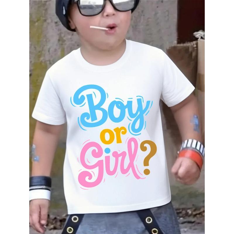 European sizes Little Boys  T-Shirt Soft And Comfortable Everyday Top, Suitable for Home, Outdoor, And Sports Activities, Comfortable And Breathable 110 белый