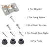 1 Set Dartboard Mounting Bracket Easy Installation Dartboard Wall Hanging Hook Durable Dartboard Holder for