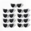 9PCS Cat Eye Glasses Heart-Shaped Plastic Frame Polycarbonate Decorative Vintage Included for Party Wedding Music Festival