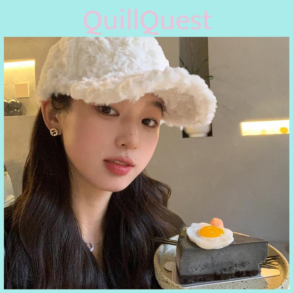 Stylish Winter Baseball Cap For Women Fur Warmth Fashion Multicolors Trend