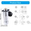 SF2010 Waterproof Industrial Connector SF2013 Female Plug & Male Socket IP67 2Pin To 12Pin For 20mm Panel Mount