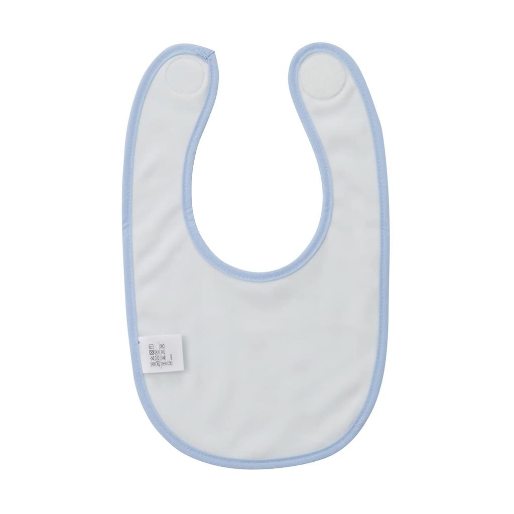 Miki House Hot Biscuits Boys and One Size Fits Bib, Girls, Kids' Clothing, Blue, All, 70-2982-491